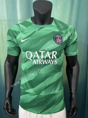 2023-2024 Paris Goalkeeper Green Thailand Soccer Jersey AAA-305