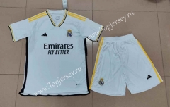 2023-2024 Real Madrid Home White Soccer Uniform-709