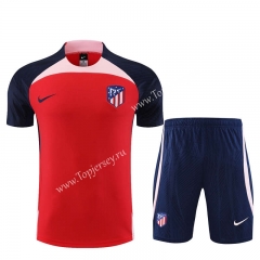 2022-2023 Atletico Madrid Red Thailand Training Soccer Uniform