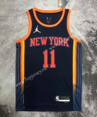 2023 Jordan Limited Version New York Knicks Black #11 NBA Jersey-311
