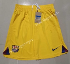 2022-2023 Barcelona 3rd Away Yellow Thailand Soccer Shorts-2886