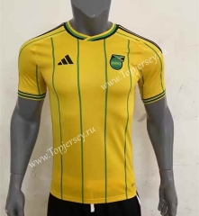 (S-4XL) 2023-2024 Jamaica Home Yellow Thailand Soccer Jersey AAA-416