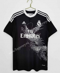 Retro Version 14-15 Real Madrid 2nd Away Black Thailand Soccer Jersey AAA-C1046