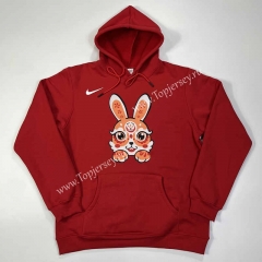 2023 Rabbit Red Tracksuit Top With Hat-GDP