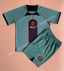 2023-2024 Concept Version Paris SG Green Soccer Uniform-AY