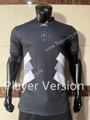 Player Version 2023-2024 Orlando Pirates Black Thailand Soccer Jersey AAA-CS