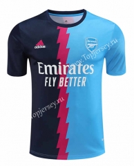 2023-2024 Arsenal Blue&Black Thailand Soccer Jersey AAA-418