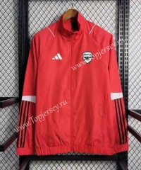 2023-2024 Arsenal Red Thailand Trench Coats-GDP