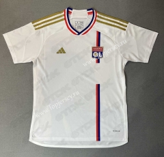 2023-2024 Olympique Lyonnais Home White Thailand Soccer Jersey AAA-4952