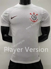 Player Version 2023-2024 Corinthians Home White Thailand Soccer Jersey AAA-2016