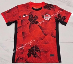 2023-2024 Canada Home Red Thailand Soccer Jersey AAA
