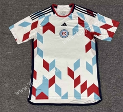 (S-4XL) 2023-2024 Chicago Fire Away White Thailand Soccer Jersey AAA-4927