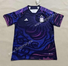 2023-2024 Concept Version Argentina Black&Purple Thailand Soccer Jersey AAA-4506