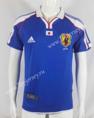 Retro Version 2000 Japan Home Blue Thailand Soccer Jersey AAA-503