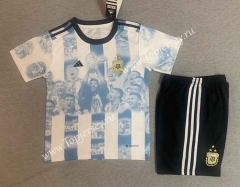 2023-2024 Argentina Blue&White Soccer Uniform-SJ