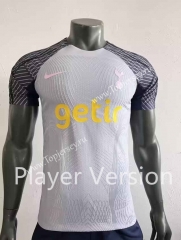 Player Version 2023-2024 Tottenham Hotspur Light Gray Thailand Training Soccer Jersey AAA-518