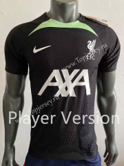 Player Version 2023-2024 Liverpool Black Thailand Training Soccer Jersey AAA-518