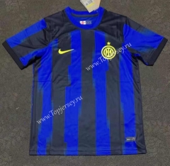 2023-2024  Inter Milan Home Blue&Black Thailand Soccer Jersey AAA-3348