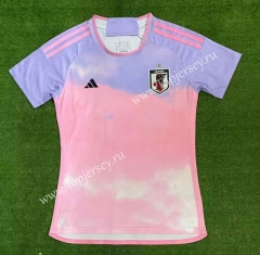 2023-2024 World Cup Japan Away Pink Women Thailand Soccer Jersey AAA-416