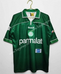 Retro Version 1999 SE Palmeiras Home Green Thailand Soccer Jersey AAA-C1046