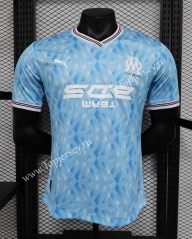 Player Version 2023-2024 Special Version Olympique de Marseille Blue Thailand Soccer Jersey AAA-888