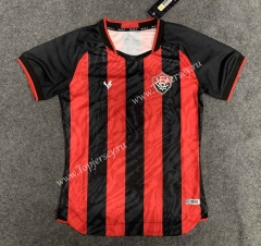 2023-2024 EC Vitória Home Red and Black Women Thailand Soccer Jersey AAA-6032