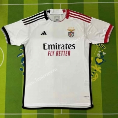 2023-2024 Benfica Away White Thailand Soccer Jersey AAA-HR