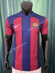 2023-2024 UEFA Champions League Barcelona Home Red&Blue Thailand Soccer Jersey AAA-305