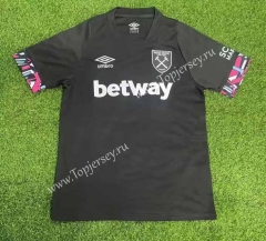 2023-2024 West Ham United Away Black Thailand Soccer Jersey AAA-9171