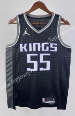 2023 Jordan Limited Version Sacramento Kings Black #55 NBA Jersey-311