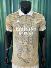 2023-2024 Special Version Real Madrid Light Yellow Thailand Soccer Jersey AAA-305