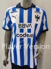 Player Version 2023-2024 Monterrey Home Blue&White Thailand Soccer Jersey AAA-912