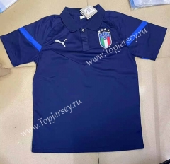 2023-2024 Italy Royal Blue Thailand Polo Shirt-817