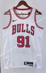 2023 Chicago Bulls White #91 NBA Jersey-311