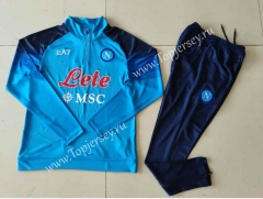 2023-2024 Napoli Blue Thailand Soccer Tracksuit -GDP