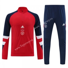 2023-2024 Ajax Red Thailand Soccer Tracksuit-411