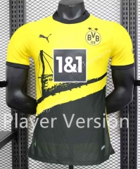 Player Version 2023-2024 Borussia Dortmund Home Yellow Thailand Soccer Jersey AAA-888
