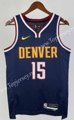 2023-2024 Denver Nuggets Royal Blue #15 NBA Jersey-311