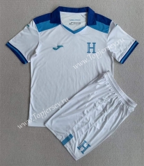 2023-2024 Honduras Home White Soccer Uniform-AY