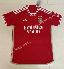 (S-4XL) 2023-2024 Benfica Home Red Thailand Soccer Jersey AAA-818