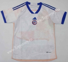 2023-2024 Chile Away White Thailand Soccer Jersey AAA