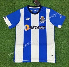(S-4XL) 2023-2024 Porto Home Blue&White Thailand Soccer Jersey AAA-403