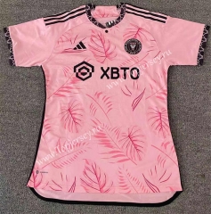 2023-2024 Maple Leaf Version Inter Miami CF Pink Thailand Soccer Jersey AAA-9171