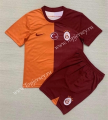 2023-2024 Galatasaray SK Home Red&Orange Soccer Uniform-AY
