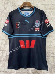 2023-2024 Holden Away Dark Blue Thailand Rugby Shirt