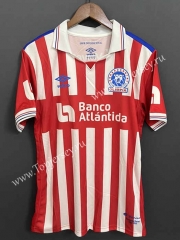 2023-2024 Olimpia (Honduras) Away Red&White Thailand Soccer Jersey AAA-9171