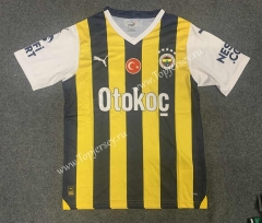 2023-2024 Fenerbahçe Home Yellow&Black Thailand Soccer Jersey AAA-GB