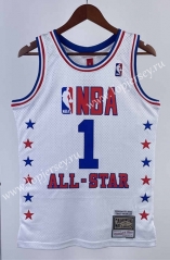 2023 All Stars White #1 NBA Jersey-311