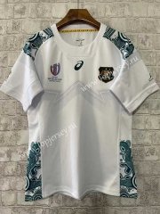 2023 World Cup Australia Away White Thailand Rugby Shirt
