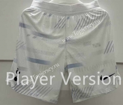 Player Version 2023-2024 Tottenham Hotspur White Thailand Soccer Shorts-6886